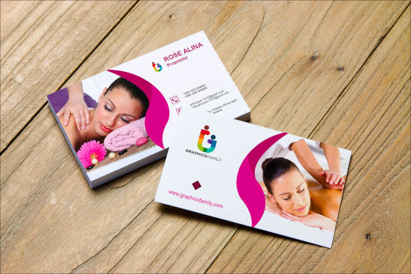 Beauty Spa Business Card Templates – Free and Premium 20+ PSD Vector Format Downloads